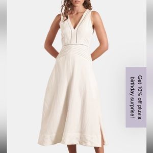 NWT Mon Renn Zenith MIDI Dress - SMALL